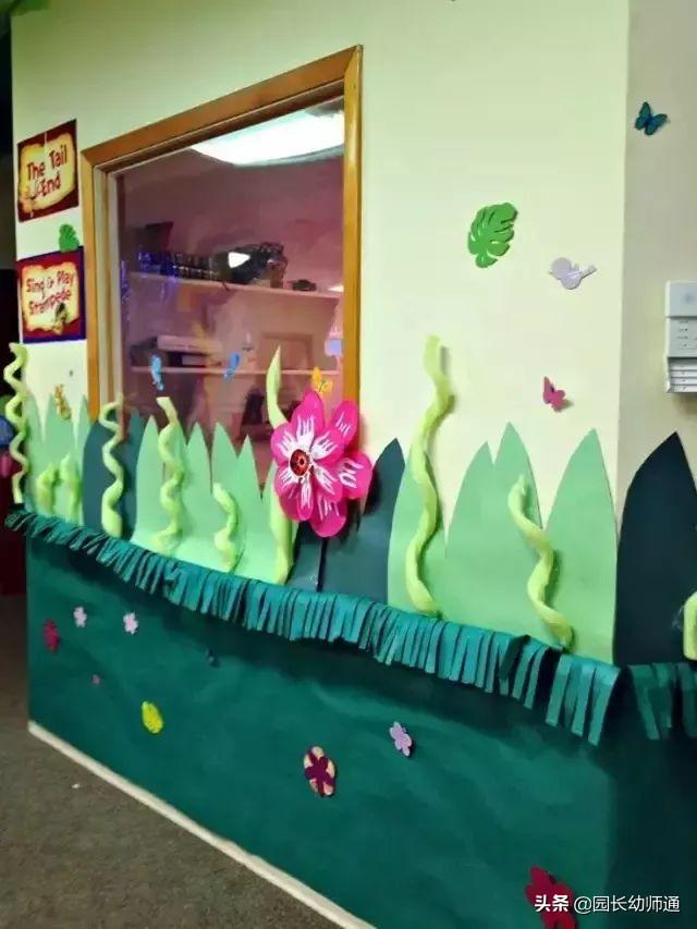 幼儿园中班环创主题墙简单大气（幼儿园环创主题墙及楼道）(4)