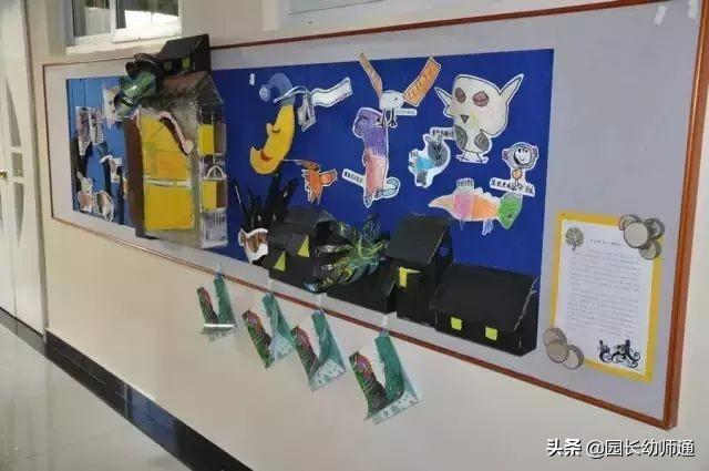 幼儿园中班环创主题墙简单大气（幼儿园环创主题墙及楼道）(28)