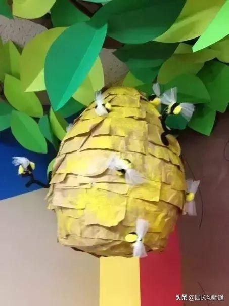 幼儿园中班环创主题墙简单大气（幼儿园环创主题墙及楼道）(11)