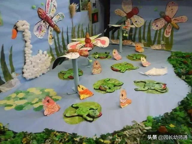 幼儿园中班环创主题墙简单大气（幼儿园环创主题墙及楼道）(13)