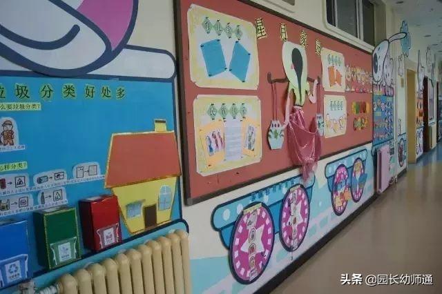 幼儿园中班环创主题墙简单大气（幼儿园环创主题墙及楼道）(21)
