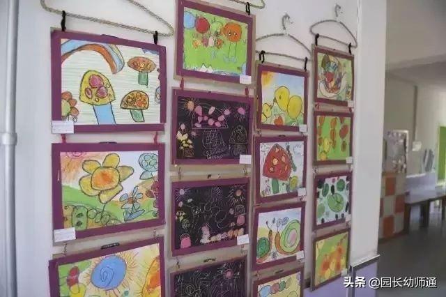 幼儿园中班环创主题墙简单大气（幼儿园环创主题墙及楼道）(14)