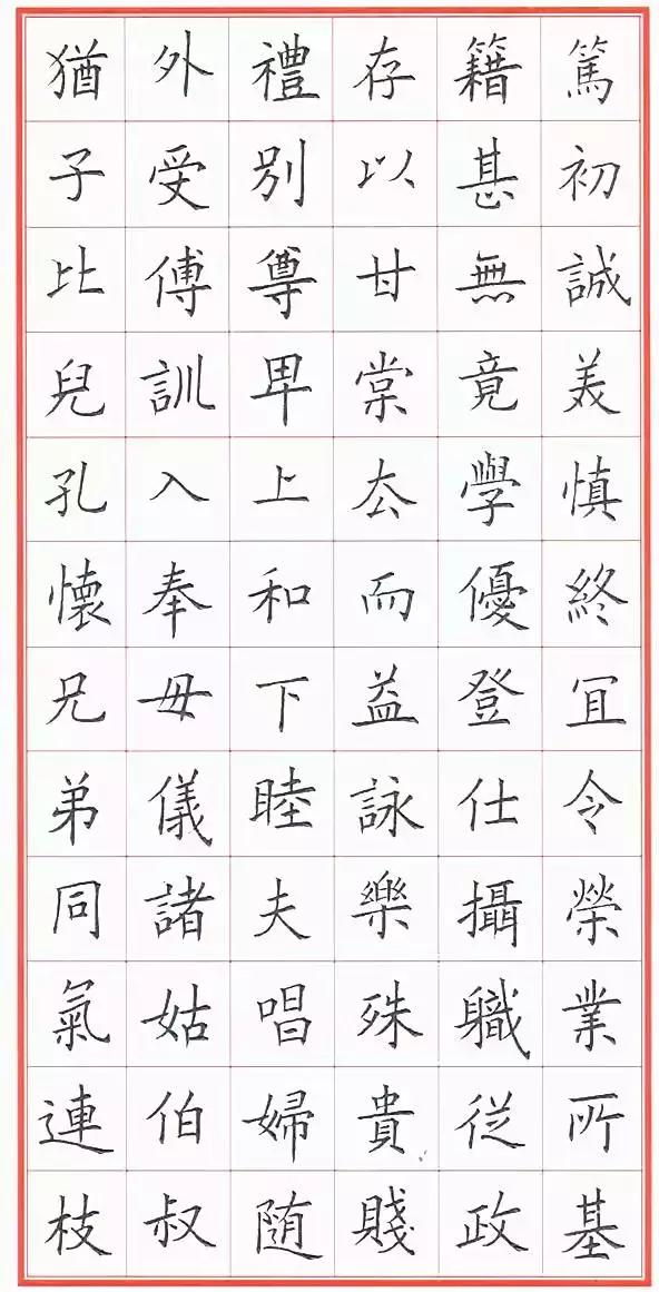 九个技巧写好钢笔字（教你三招写好钢笔字）(55)