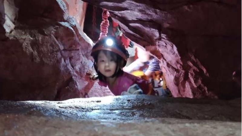 女生喜欢双指探洞吗 室内探洞、综合攀登、飞拉达(11)