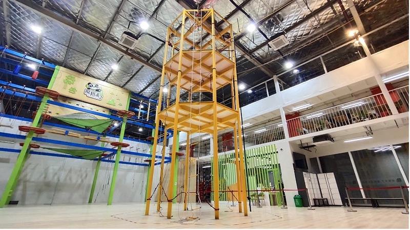 女生喜欢双指探洞吗 室内探洞、综合攀登、飞拉达(28)