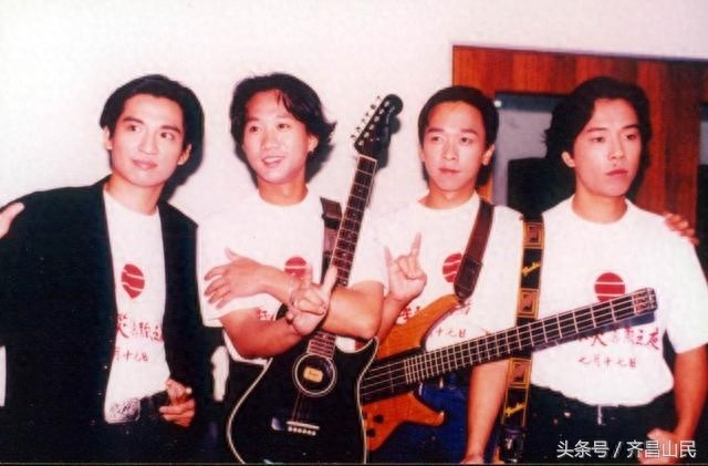 BEYOND黄家驹罕见高清照片，铁杆歌迷都不一定看过！