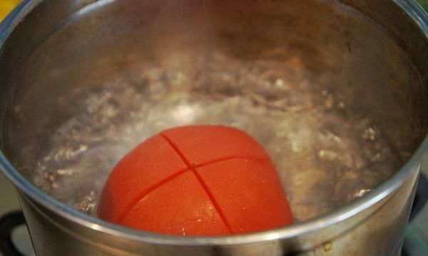 西红柿炒鸡蛋的制作步骤,西红柿炒鸡蛋过程50字图3