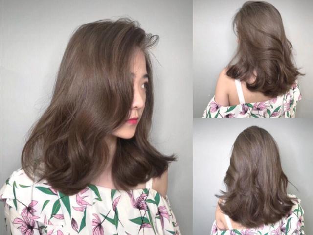 很火的“亚麻棕灰发色”，比奶奶灰更显肤色，显气质！