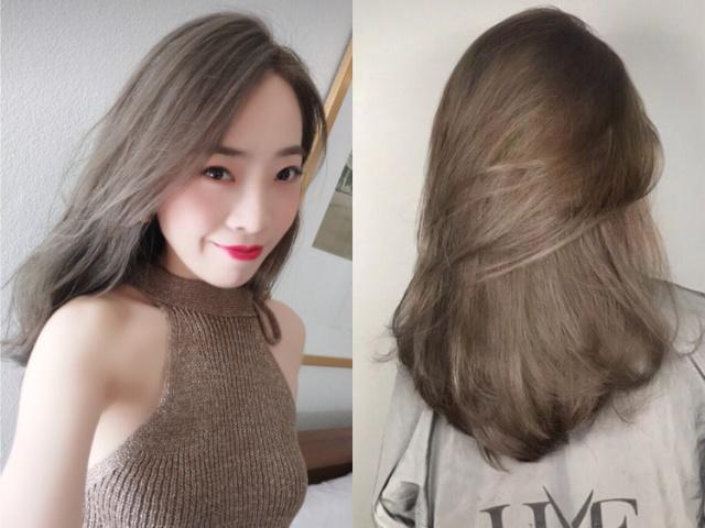 很火的“亚麻棕灰发色”，比奶奶灰更显肤色，显气质！