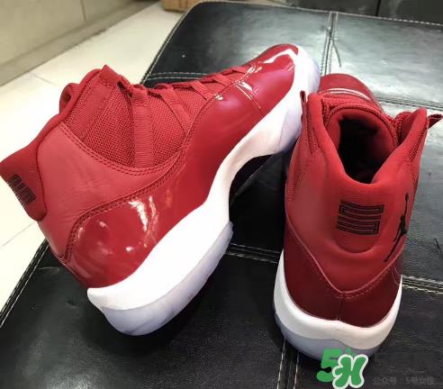 air jordan 11 gym red安东尼全红配色实物怎么样？