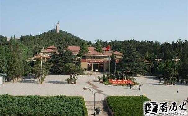 西柏坡风景照片