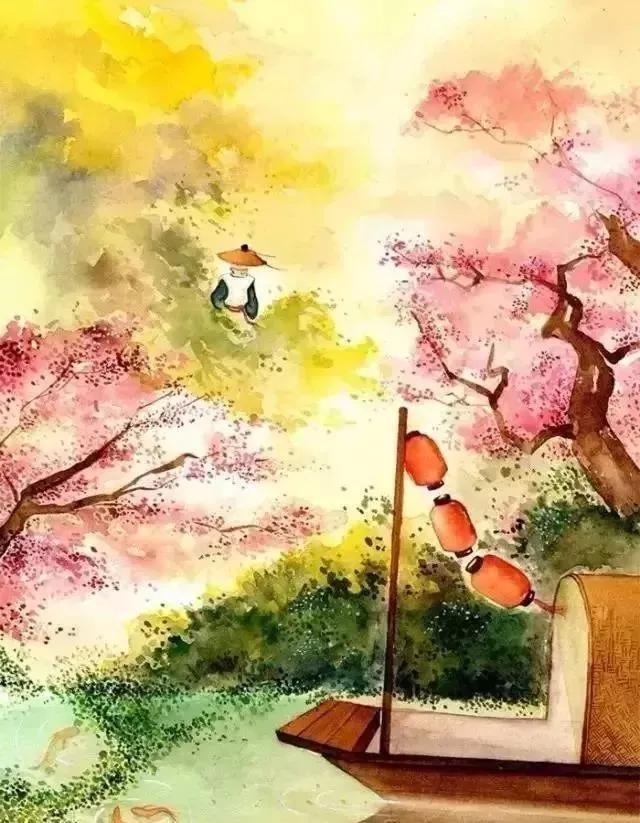 诗词|三月芳菲，许你十里桃花