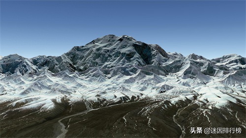 世界七大洲最高山峰高度排名，第七名和第一名相差3800米