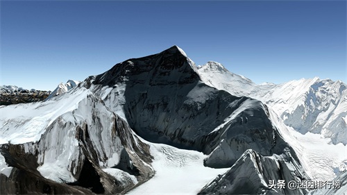 世界七大洲最高山峰高度排名，第七名和第一名相差3800米