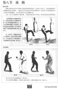 ​全图解李小龙截拳道腿法(12)：前踢技术的搏击格斗实战教学