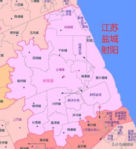 ​盐城射阳县13镇Vs阜宁县13镇：人口、工业、土地…最新统计