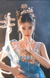 ​Angela baby神女大片，随便截图都直接封神。