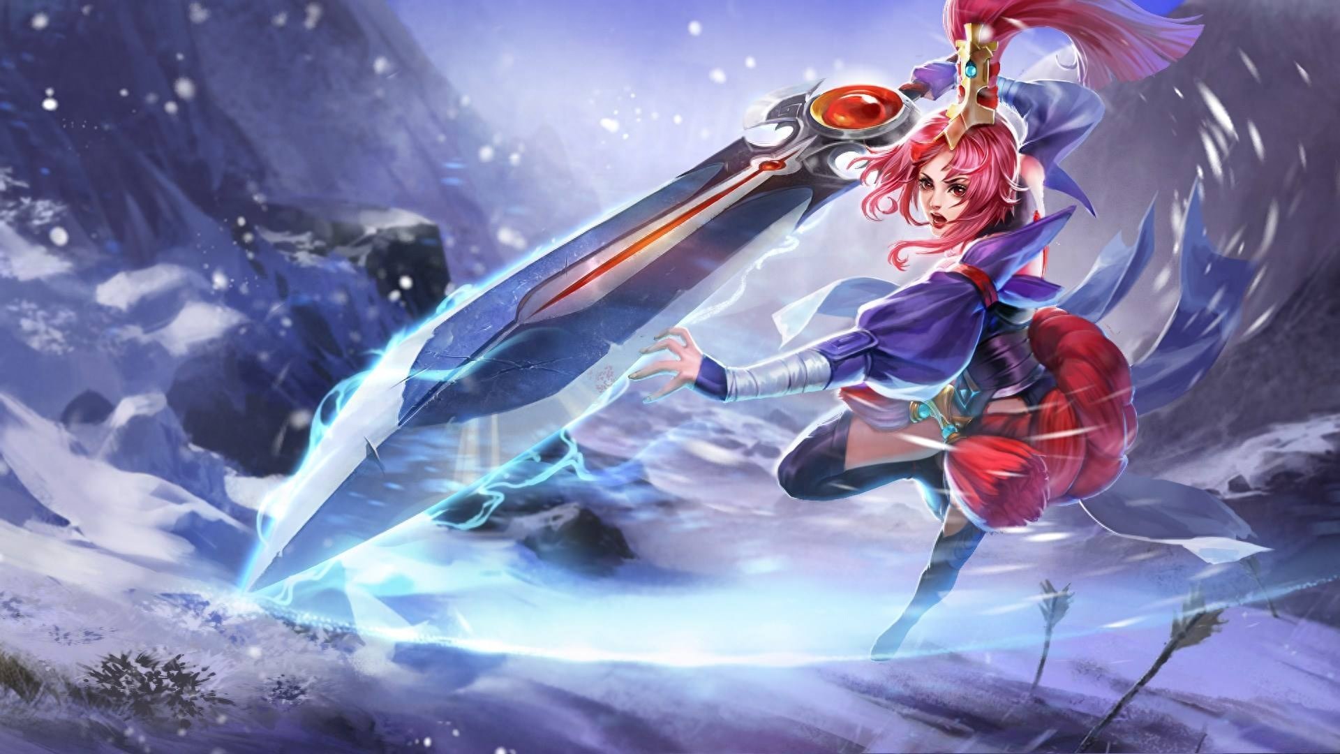 王者荣耀：花木兰原画壁纸大全，冠军飞将，水晶猎龙者，兔女郎