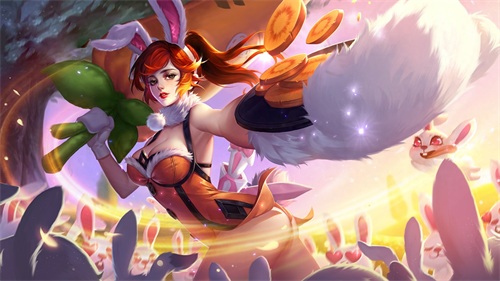 王者荣耀：花木兰原画壁纸大全，冠军飞将，水晶猎龙者，兔女郎