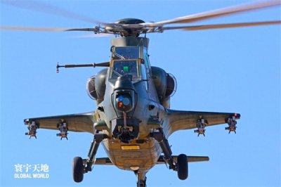 ​高清组图：武装直升机精品之作，直10威武霸气，成就树梢高度杀手