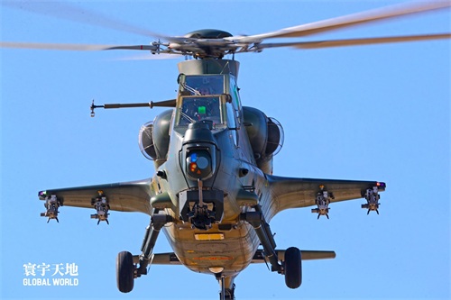 高清组图：武装直升机精品之作，直10威武霸气，成就树梢高度杀手