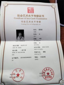 ​书法艺术考级有用吗，你们给孩子考了吗？