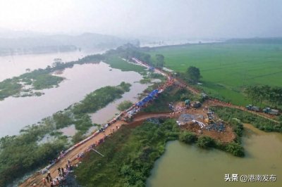 ​缪力同心筑堡垒 港南区顺利应对洪峰过境