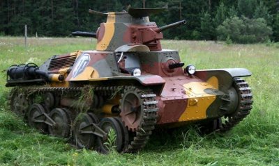 ​日军95式坦克在二战期间，也曾经嚣张一时