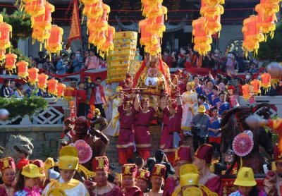 ​湄洲妈祖祖庙举行金身巡安活动