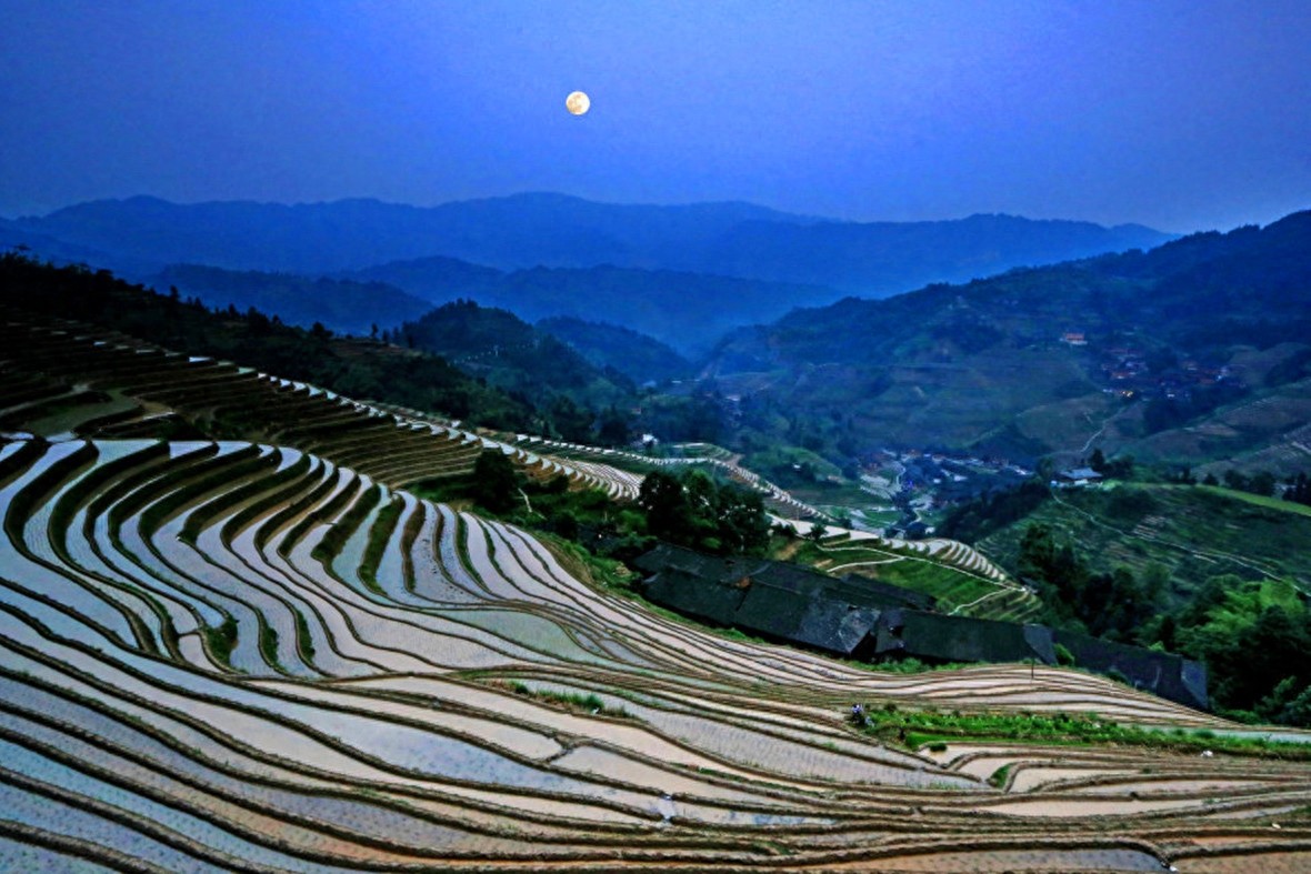 梯田世界之冠——桂林龙脊梯田