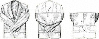 ​学会这几种西服的叠法，出差再也不为带西服发愁了！