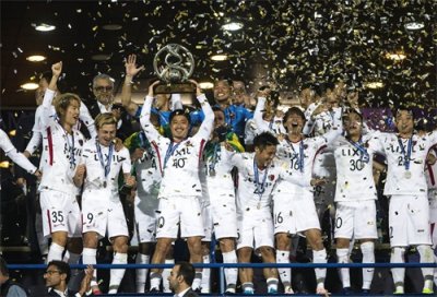 ​足球——鹿岛鹿角首夺亚冠冠军