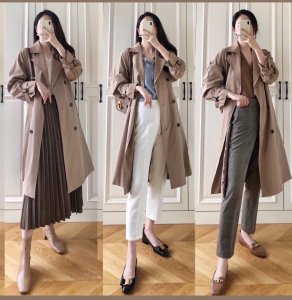 ​风衣不会搭，再贵也土掉渣！这5个穿搭模板送你，优雅大方提气质