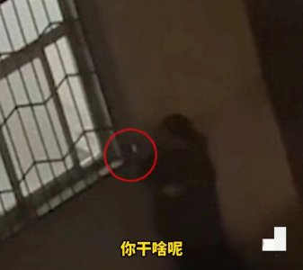 ​偷窥狂！某院校一男子趁夜幕偷拍女厕所，被学生呵斥后仓皇逃走