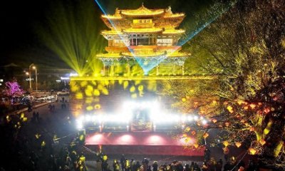 ​河北宣化：社火伴千灯 辉映不夜城