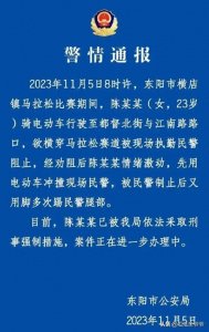 ​【关注】女子街头踹民警被依法采取刑事强制措施