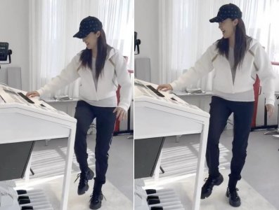 ​玖月奇迹王小玮豪宅内跳操！自己独奏独跳，满脸轻松享受宛如少女