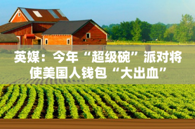 ​英媒：今年“超级碗”派对将使美国人钱包“大出血”