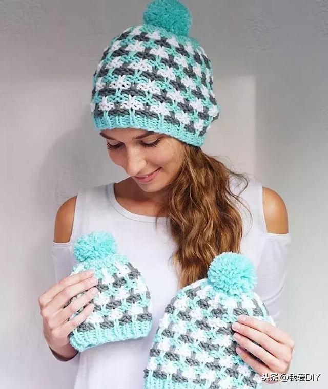 简单漂亮毛线帽子棒针编织（20款棒针编织帽子）(10)