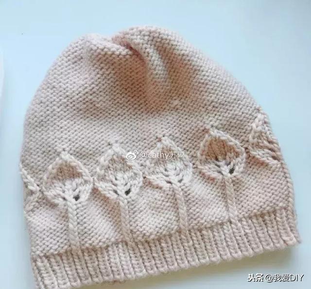 简单漂亮毛线帽子棒针编织（20款棒针编织帽子）(27)