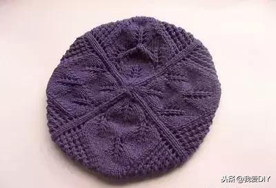 简单漂亮毛线帽子棒针编织（20款棒针编织帽子）(14)