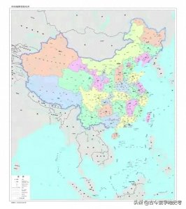 亚洲各国行政区划图