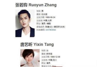 ​唐艺昕一吵架就喜爱提分手，张若昀说5个字“打发”她，百试百灵