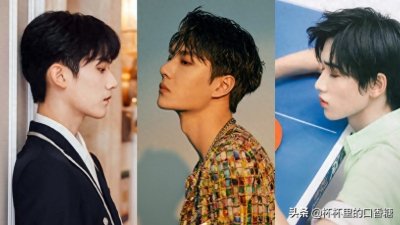 ​6位侧颜杀雕刻美男偶像！王一博喉结、利路修的鼻梁