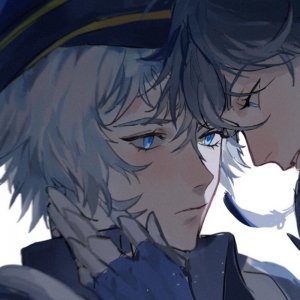 ​王者CP情侣头像：有人知道信白的起源是啥吗？