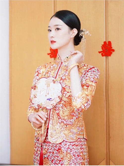 大明朝皇室礼服，中式婚纱王者，这套超美龙凤褂后，是否打动你